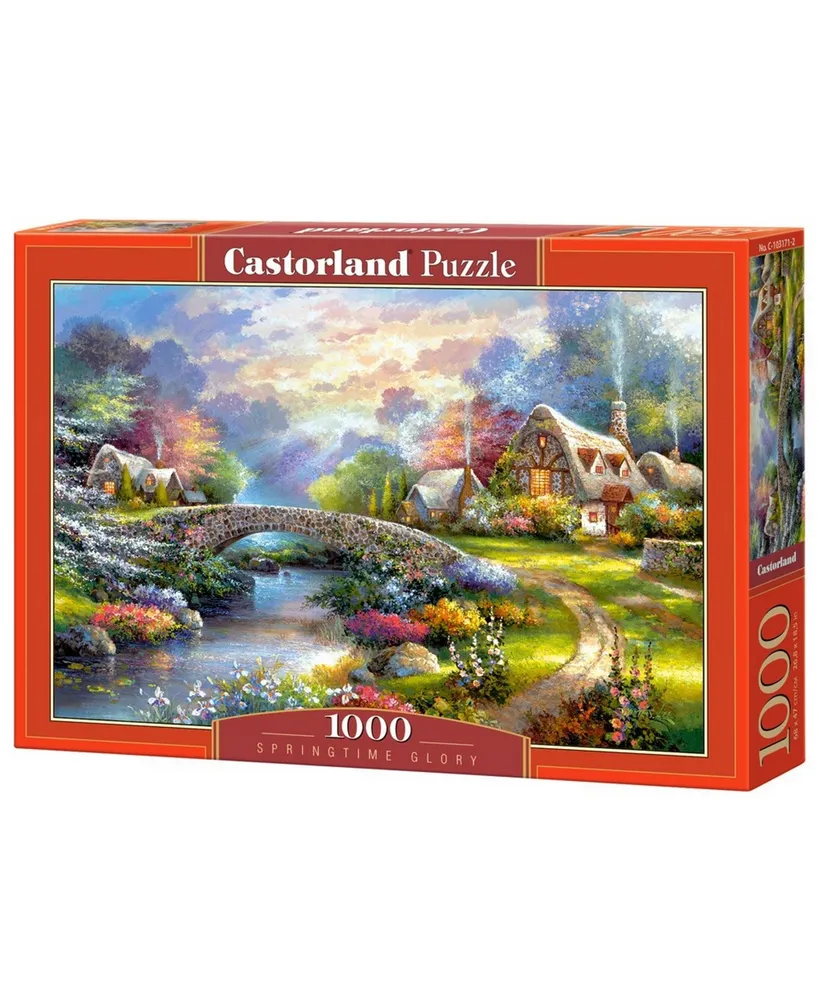 Puzzle Castorland Rue de Village, puzzle 1000 pièces