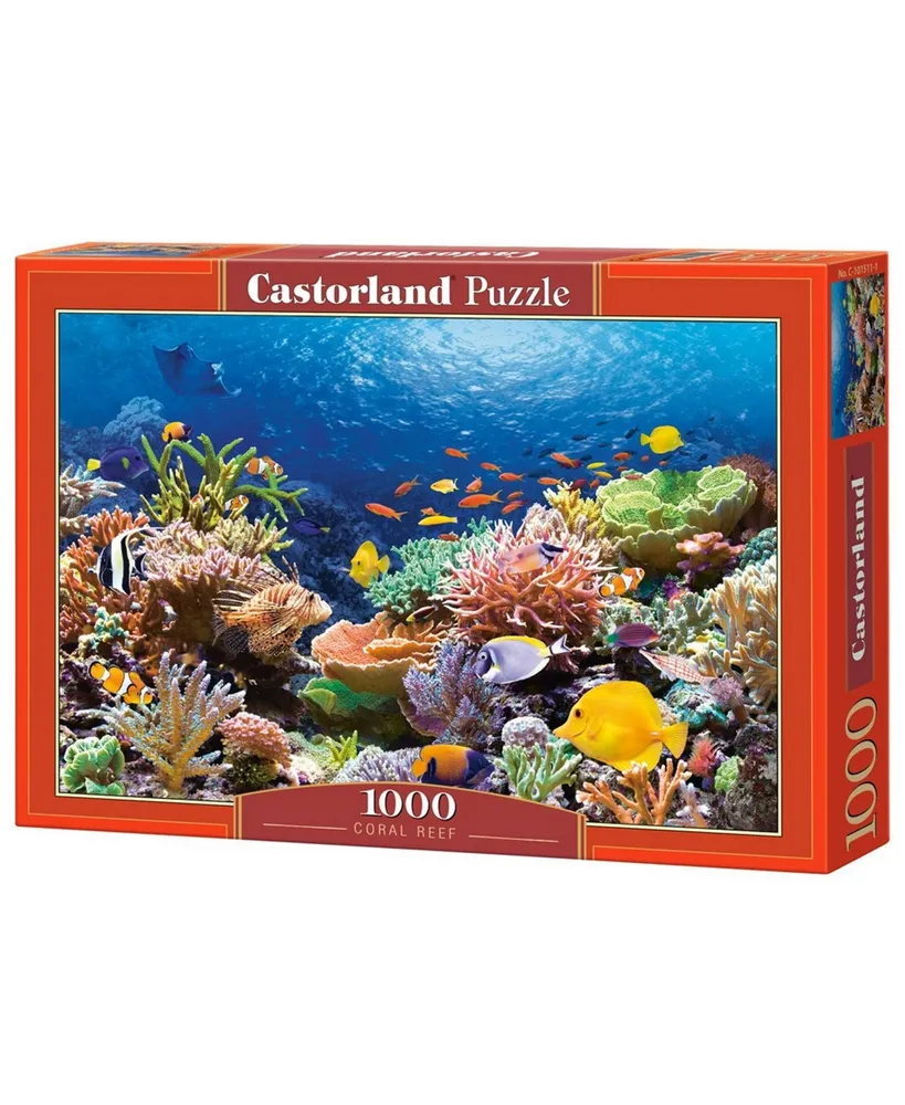 Castorland Coral Reef Fishes Jigsaw Puzzle Set, 1000 Piece