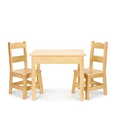 Melissa and Doug Wooden Table & Chairs Set