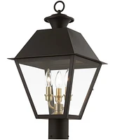 Livex Wentworth Light Outdoor Post Top Lantern