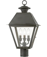 Livex Wentworth Light Outdoor Post Top Lantern