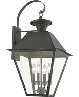 Livex Wentworth 4 Light Outdoor Extra Large Wall Lantern