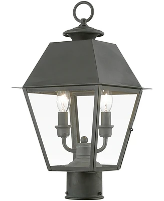 Livex Wentworth Light Outdoor Post Top Lantern