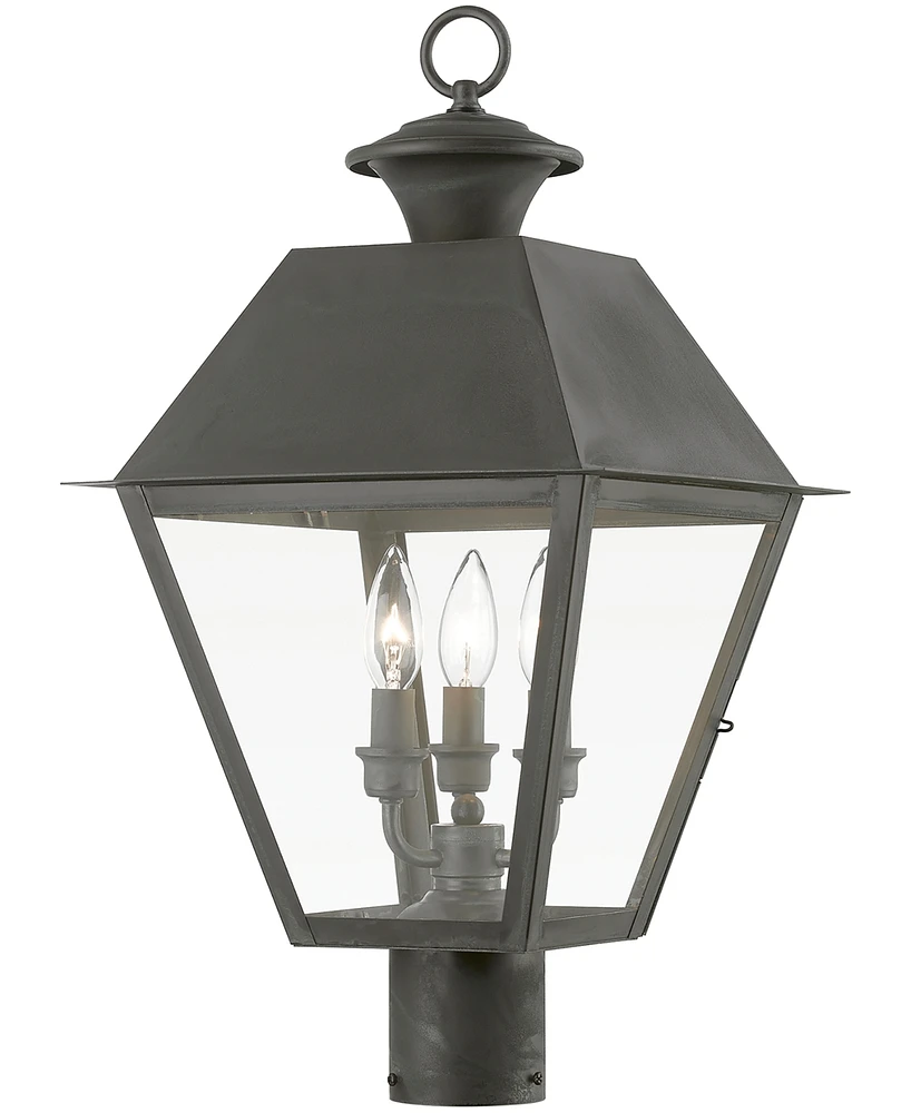 Livex Wentworth Light Outdoor Post Top Lantern