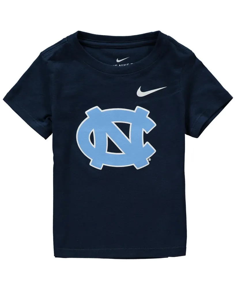 Toddler Boys and Girls Nike Navy North Carolina Tar Heels Logo T-shirt