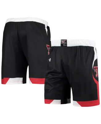 Men's Under Armour Red Texas Tech Raiders Team Replica Basketball Shorts