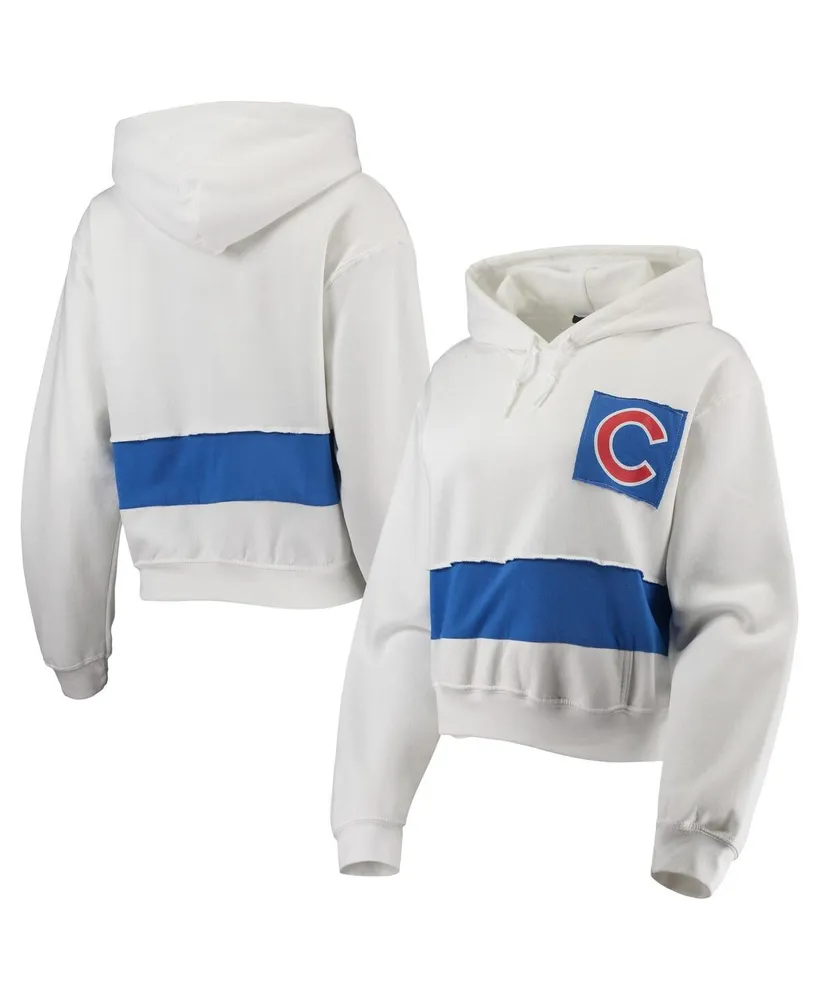 Chicago Cubs Nike Women's Club Angle Performance Pullover Hoodie - Royal