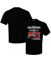 Men's Checkered Flag Sports Black Kirk Shelmerdine Nascar Hall of Fame Class 2023 Inductee T-shirt