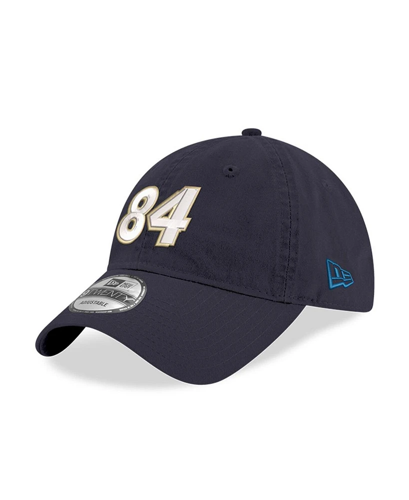 Men's New Era Navy Jimmie Johnson Team Enzyme Washed 9TWENTY Adjustable Hat