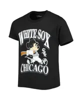 Big Boys and Girls Black Chicago White Sox Disney Game Day T-shirt