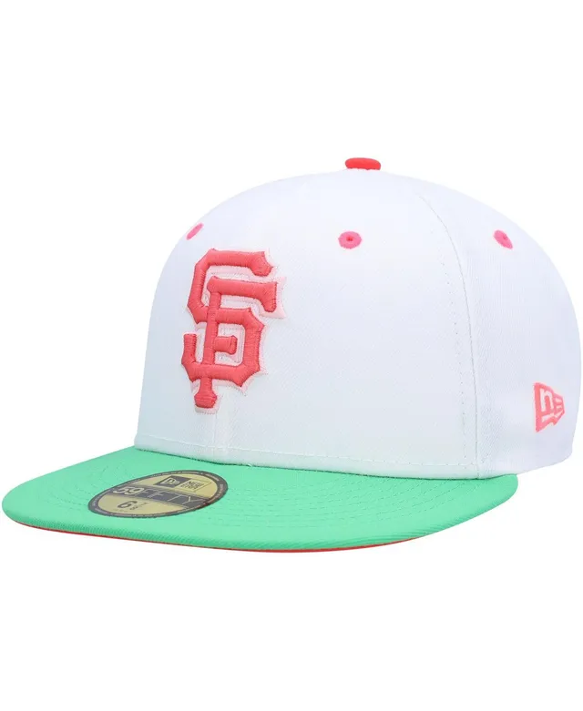 Men's San Francisco Giants New Era Pink/Sky Blue 2010 World Champions  Undervisor 59FIFTY Fitted Hat