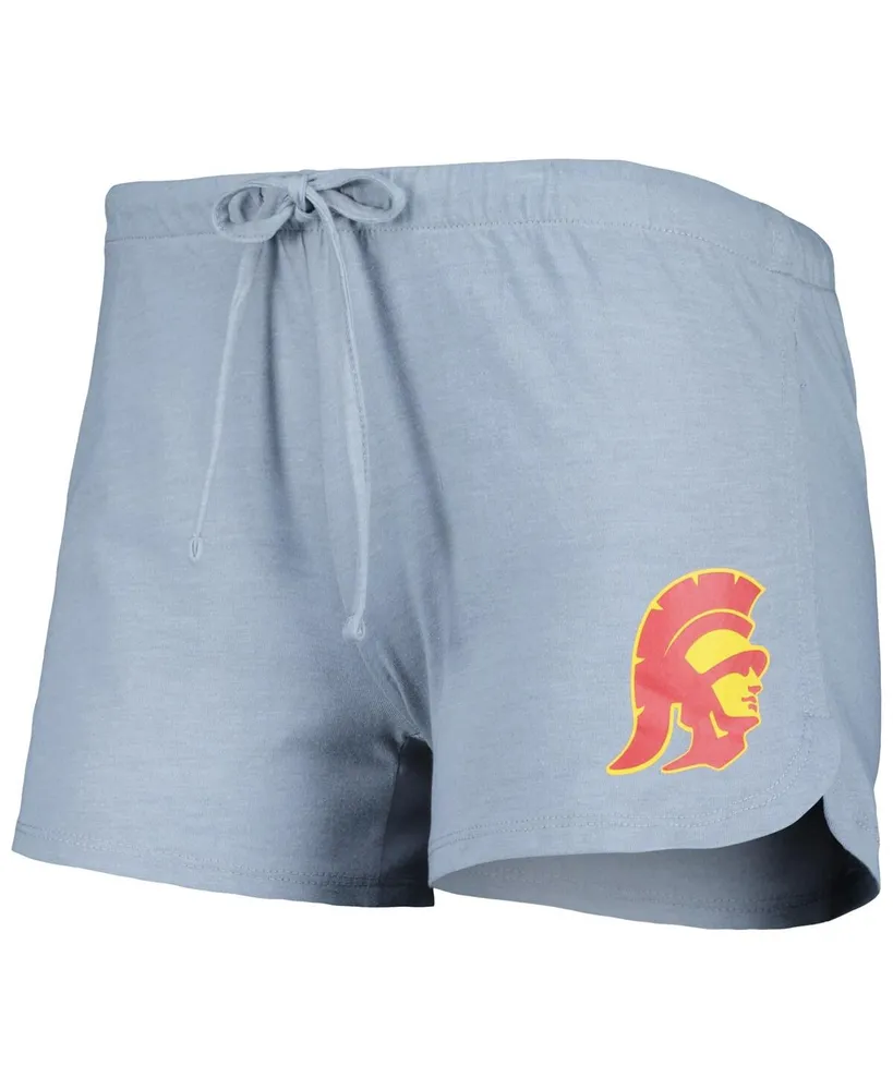 Women's Concepts Sport Cardinal, Gray Usc Trojans Raglan Long Sleeve T-shirt and Shorts Sleep Set