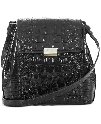 Brahmin Melbourne Margo Embossed Leather Crossbody