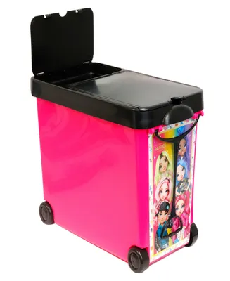 Rainbow High Store it all Case Tara Toys, Wheeled Doll Storage Carrying Case