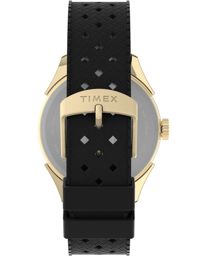 Timex Ufc Men's Quartz Athena Silicone Black Watch, 42mm