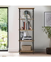 Fraser Bookcase - 2-Tone Finish