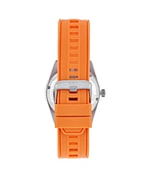 Reign Men Gage Rubber Watch - Red/Orange, 42mm