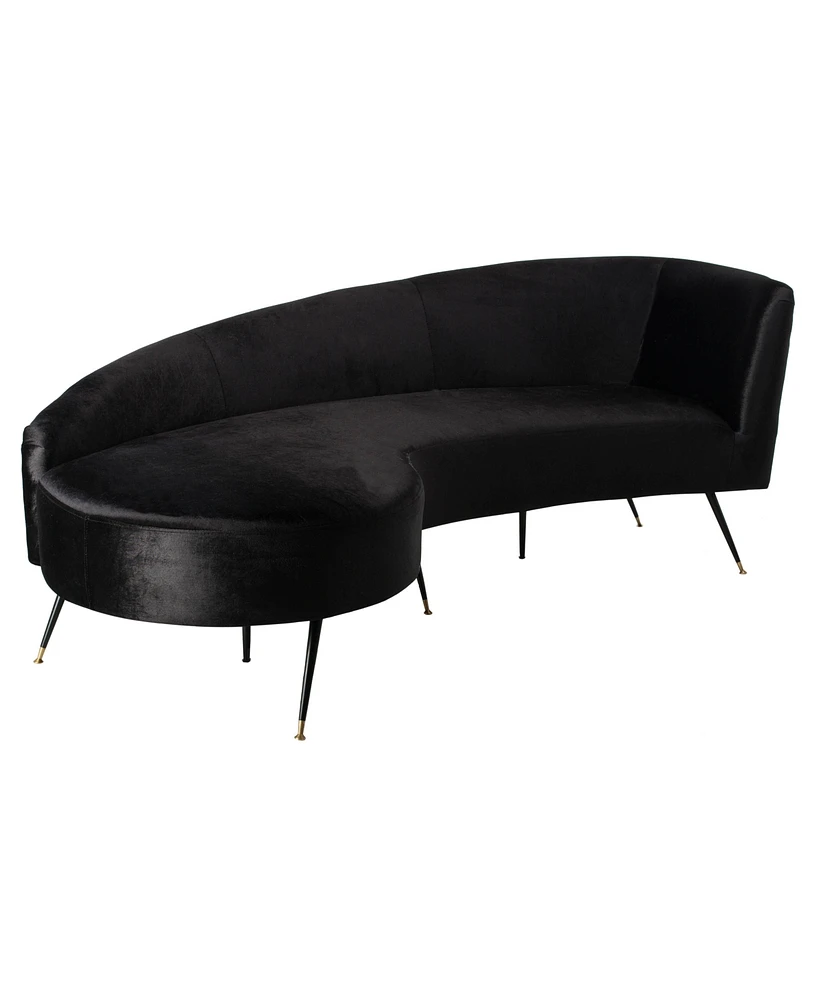 Evangeline 86" Velvet Parisian Sofa