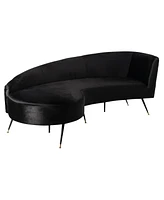 Evangeline 86" Velvet Parisian Sofa