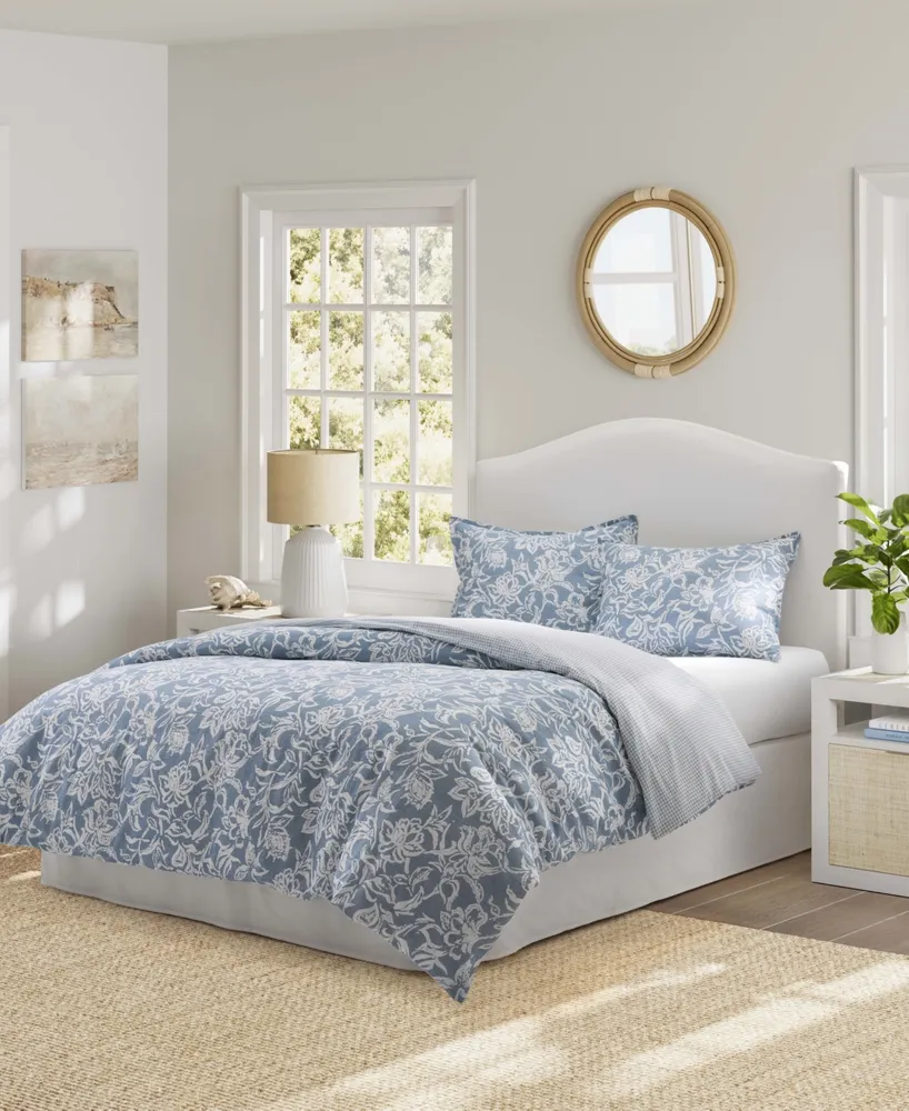 Liz Claiborne Marina 3-pc. Floral Reversible Comforter Set