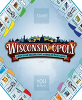 Late for the Sky Wisconsin-Opoly Classic Board Game With a Wisconsin Twist