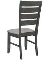 Coaster Home Furnishings Dalila 2-Piece Asian Hardwood Ladder Back Side Chair Set