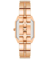 Anne Klein Women's Crystal Accent Bracelet Watch 23x32mm