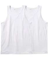 Pair of Thieves Men's SuperSoft Cotton Stretch Tank Undershirt 2 Pack
