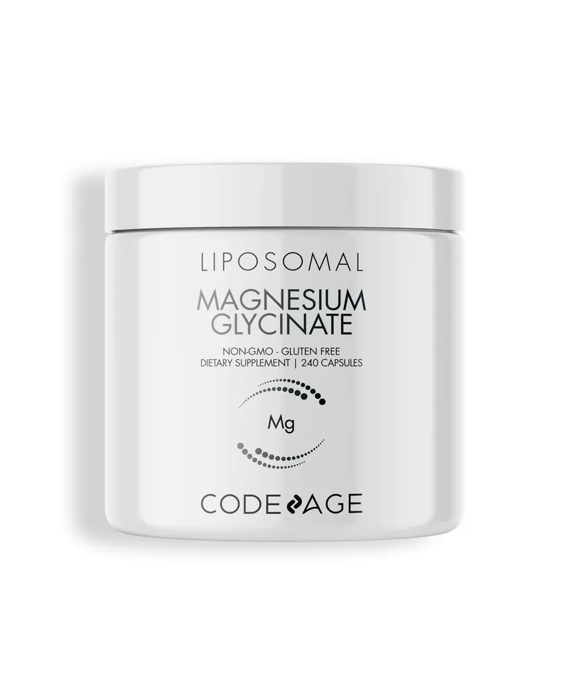 Codeage Liposomal Magnesium Glycinate Mineral Supplement, 2