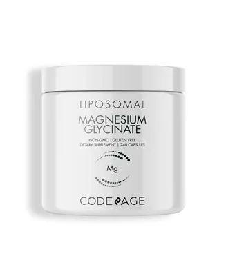 Codeage Liposomal Magnesium Glycinate Chelate 350mg Mineral Supplement