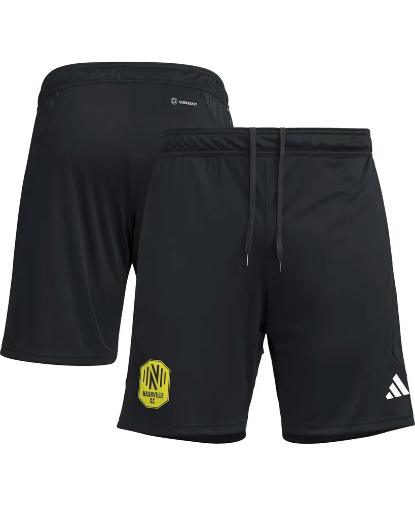 Men's adidas Black Nashville Sc 2023 On-Field Aeroready Training Shorts