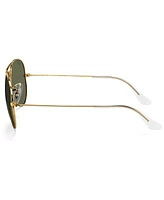 Ray-Ban Unisex Polarized Sunglasses, RB3025 Aviator Classic