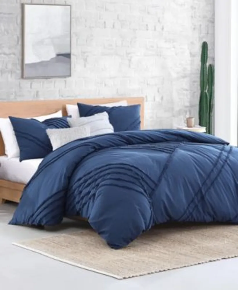 Dkny Chenille Block Duvet Cover Sets