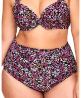 Adore Me Plus Shelby Swimwear High-Waist Bikini Bottom