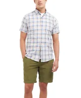 Barbour Men's Kinson Tailored Gingham Short-Sleeve Shirt