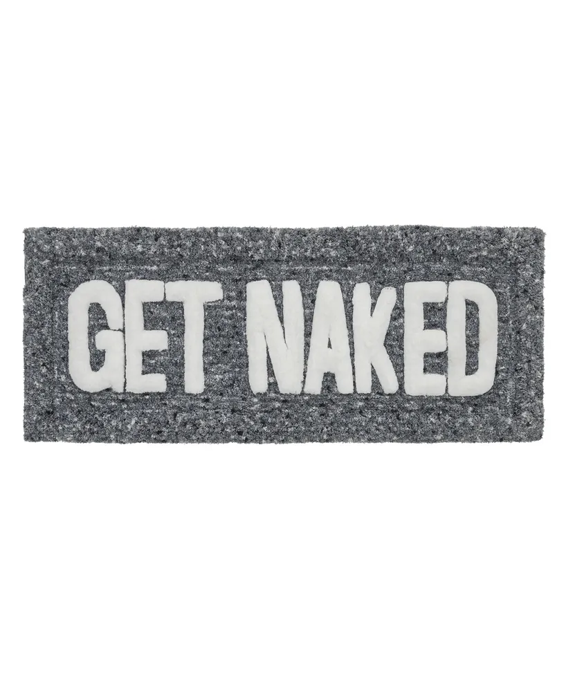 Vcny Home Get Naked Statement Bath Rug