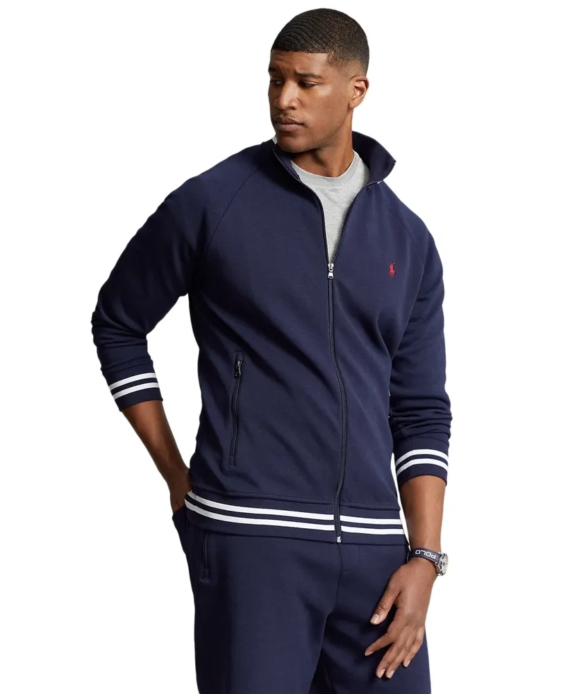 polo jacket and sweatpants
