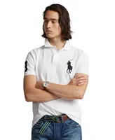 Polo Ralph Lauren Men's Big Pony Custom Slim Fit Mesh