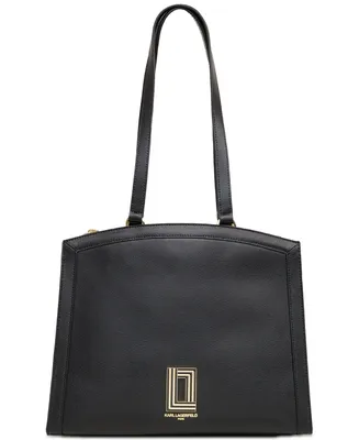 Karl Lagerfeld Paris Simone Medium Leather Tote Bag