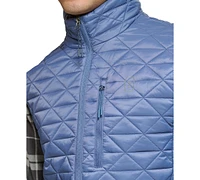 Bass Outdoor Men's Delta Diamond Quilted Packable Puffer Vest