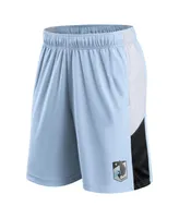 Men's Fanatics Light Blue Minnesota United Fc Prep Squad Shorts