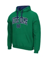 Men's Colosseum Green Notre Dame Fighting Irish Big and Tall Arch Logo 2.0 Pullover Hoodie