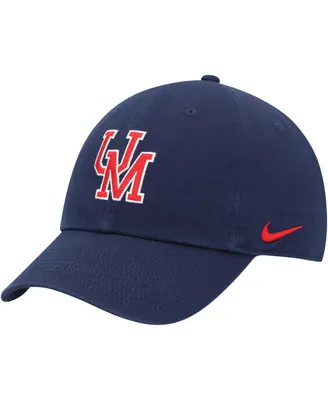 Men's Nike Navy Ole Miss Rebels Heritage86 Logo Adjustable Hat
