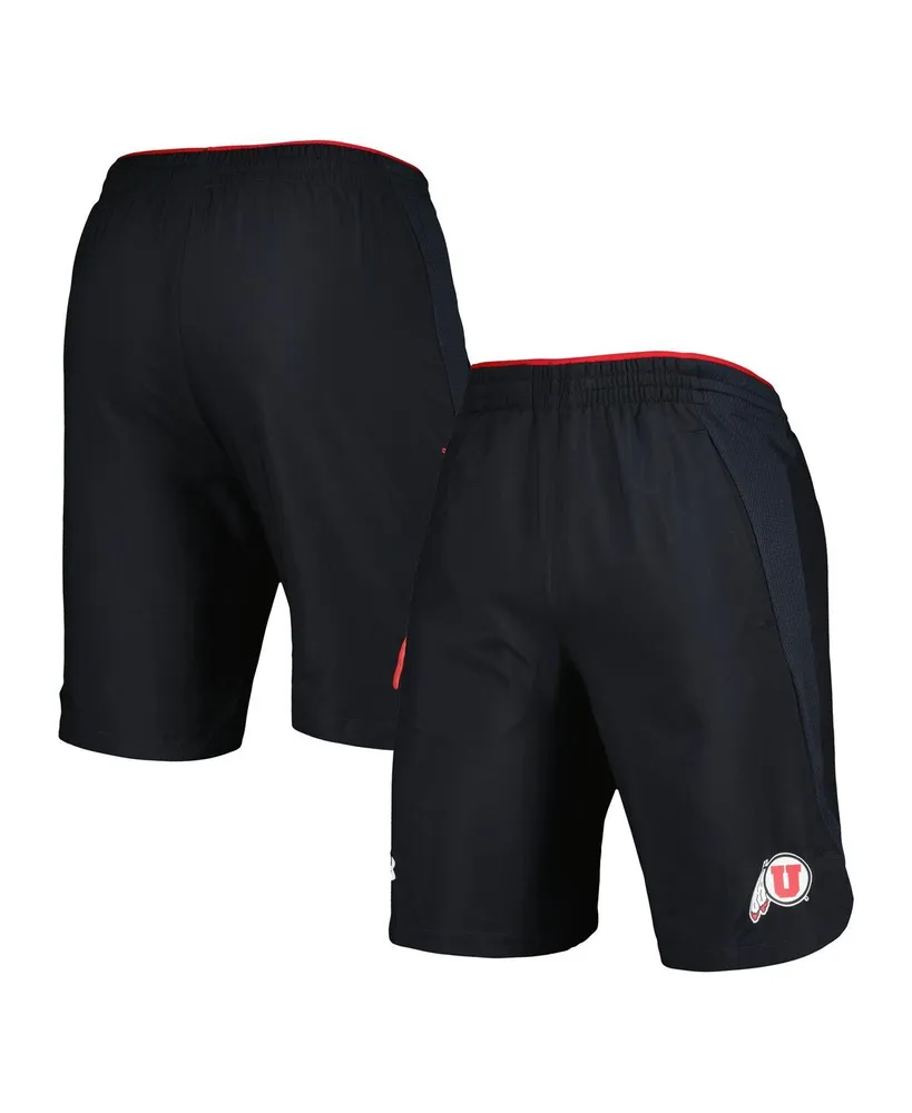 Men's Under Armour Black Utah Utes Woven Shorts