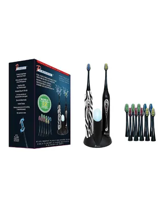 Pursonic Dual Handle Sonic Toothbrush with Uv Sanitizer