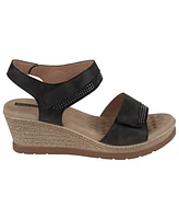 Gc Shoes Women's Jorda Embellished Wedge Sandals