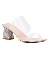 Fashion To Figure Women's Malina Heel Sandal - Wide Width