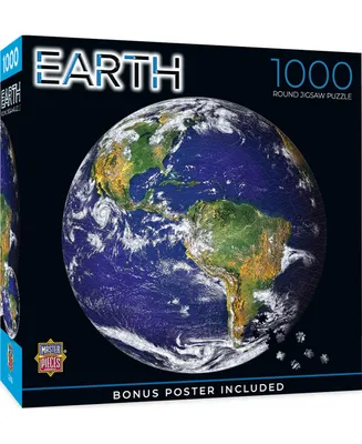 Masterpieces The Earth - 1000 Piece Round Jigsaw Puzzle for Adults