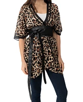 I.n.c. International Concepts Women's Wide Faux-Leather Sash Belt, Created for Macy's