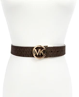 Michael Kors Reversible Logo with Buckle Belt